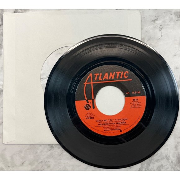 The Manhattan Transfer 45 Lot Body and Soul / Smile Again / Twilight Zone - Picture 8 of 9